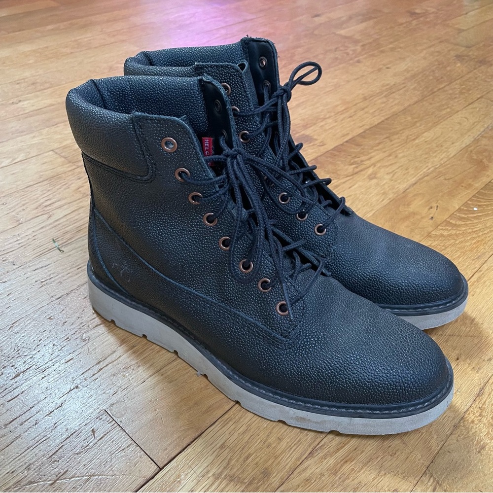 Timberland Helcor Textured Black Women's Boots Sensorflex Soles US 9